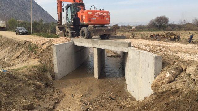 Mahalleliyi rahatlatan çalışma tamamlandı
