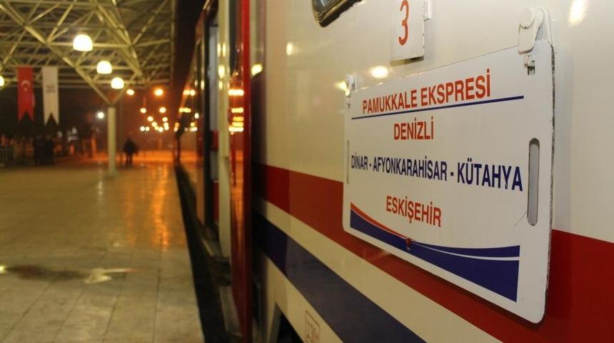 Denizli&rsquo;de tren seferleri bir yıl aradan sonra yeniden başlıyor
