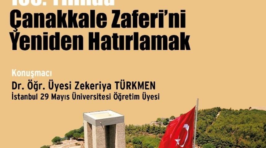 Anadolu &Uuml;niversitesi Edebiyat Fak&uuml;ltesi, &Ccedil;anakkale Zaferi i&ccedil;in &ccedil;evrim i&ccedil;i etkinlik d&uuml;zenledi
