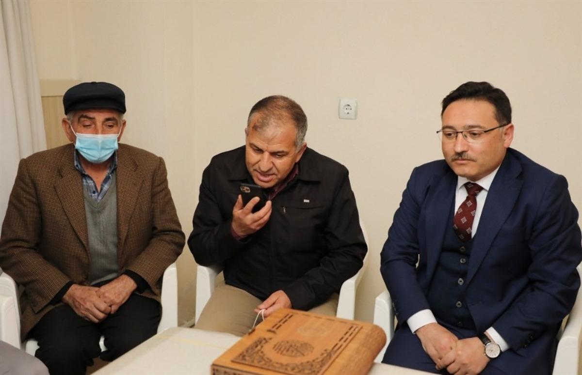 Bakan Soylu şehit babası ile telefonda g&ouml;r&uuml;şt&uuml;