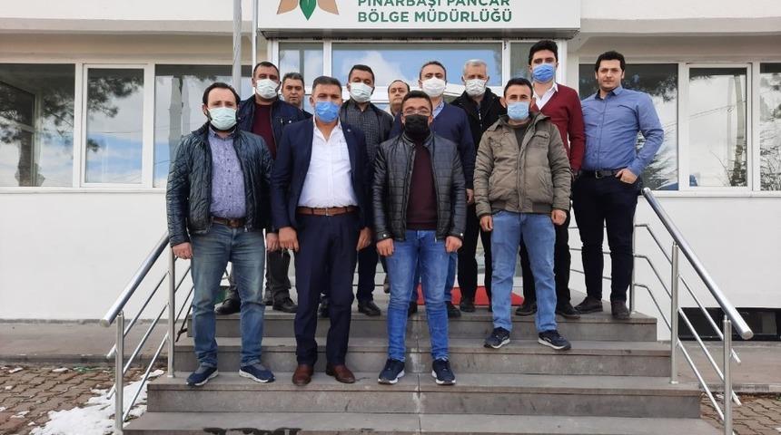 Pınarbaşı &ccedil;ift&ccedil;ilerinin y&uuml;z&uuml; Kayseri Şeker ile g&uuml;ld&uuml;