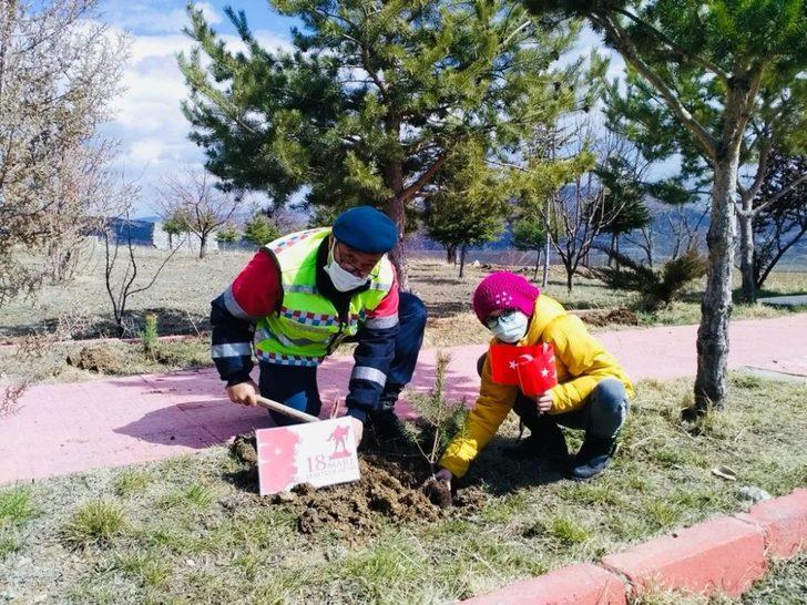Şehitler anısına fidan dikildi G4