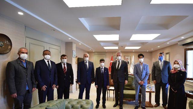 Hafızlık yarışması Türkiye birincisi Gaziantep’ten