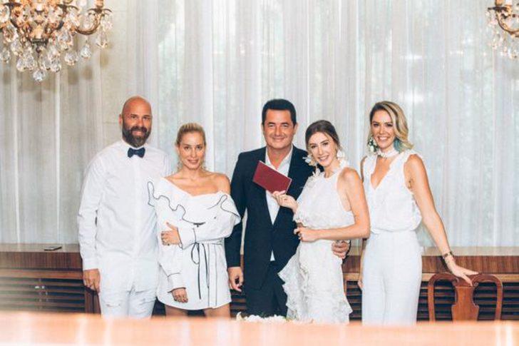 Acun Ilıcalı ile Şeyma Subaşı evlendi! Yılın nikahından ilk görüntüler G1