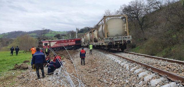 Susurluk’ta tren kazası