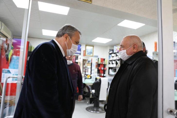 Başkan Çerçi Akmescit Mahallesi’nde esnaf ziyareti yaptı G2