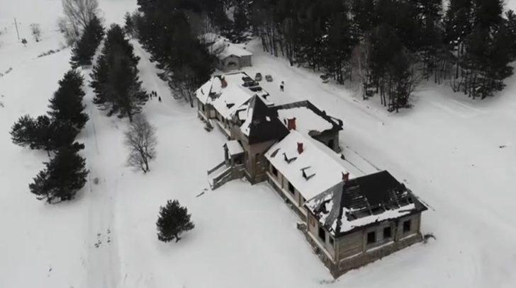 Sarıkamış Katerina Av Köşkü bakımsızlıktan dolayı yıkılıyor G4