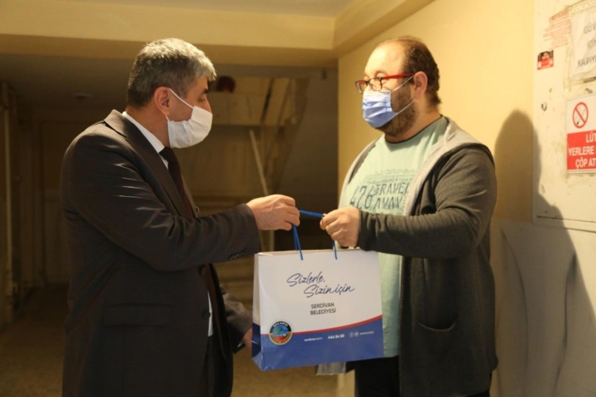 Şehit aileleri unutulmadı