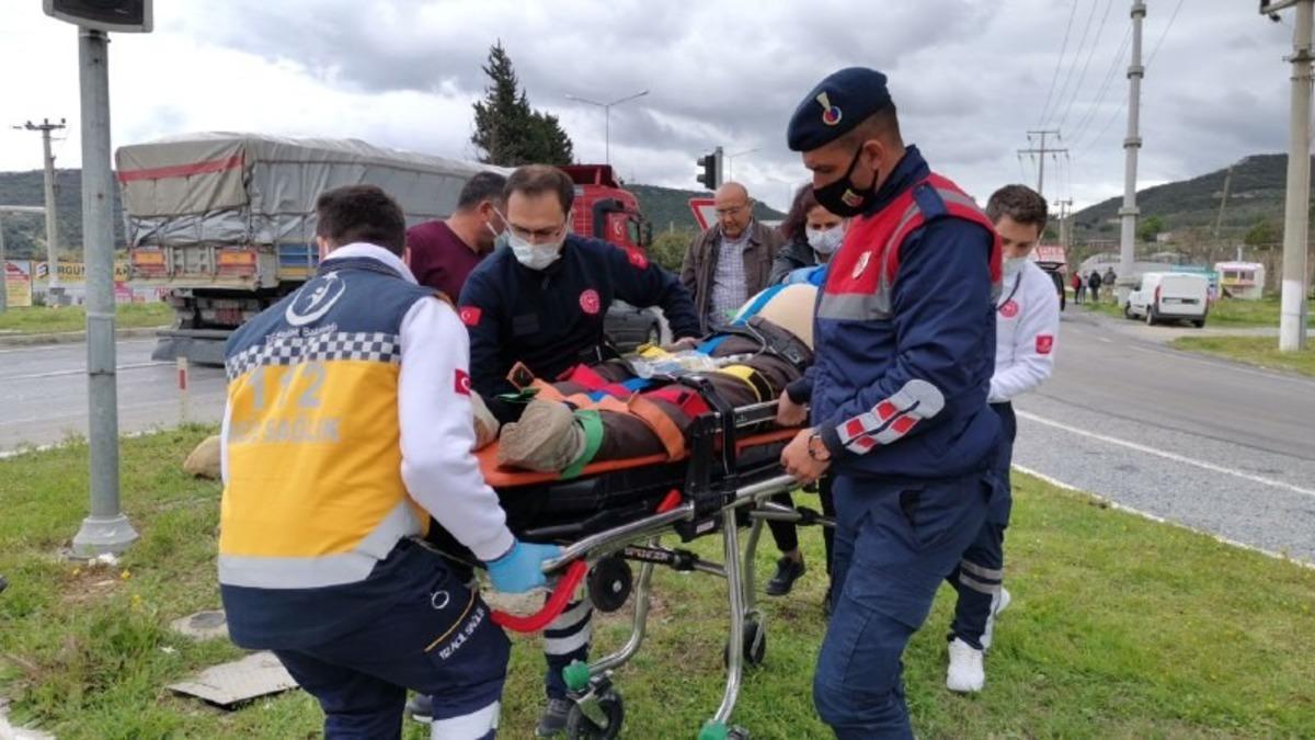 Didim&rsquo;de kalp krizi ge&ccedil;iren yaşlı adama ilk m&uuml;dahale aşı ekibinden geldi