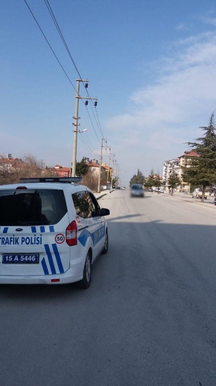Burdur’da 170 araç sürücüne hız cezası G4