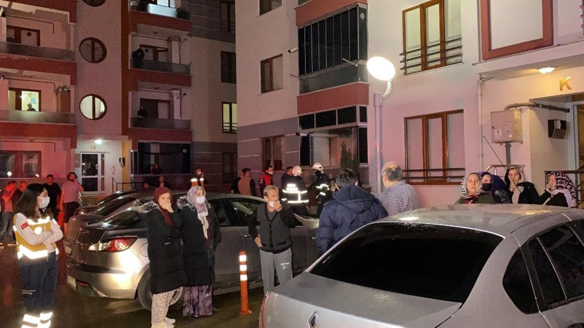 İtfaiyeyi g&ouml;ren kısıtlamayı unutup sokağa &ccedil;ıktı