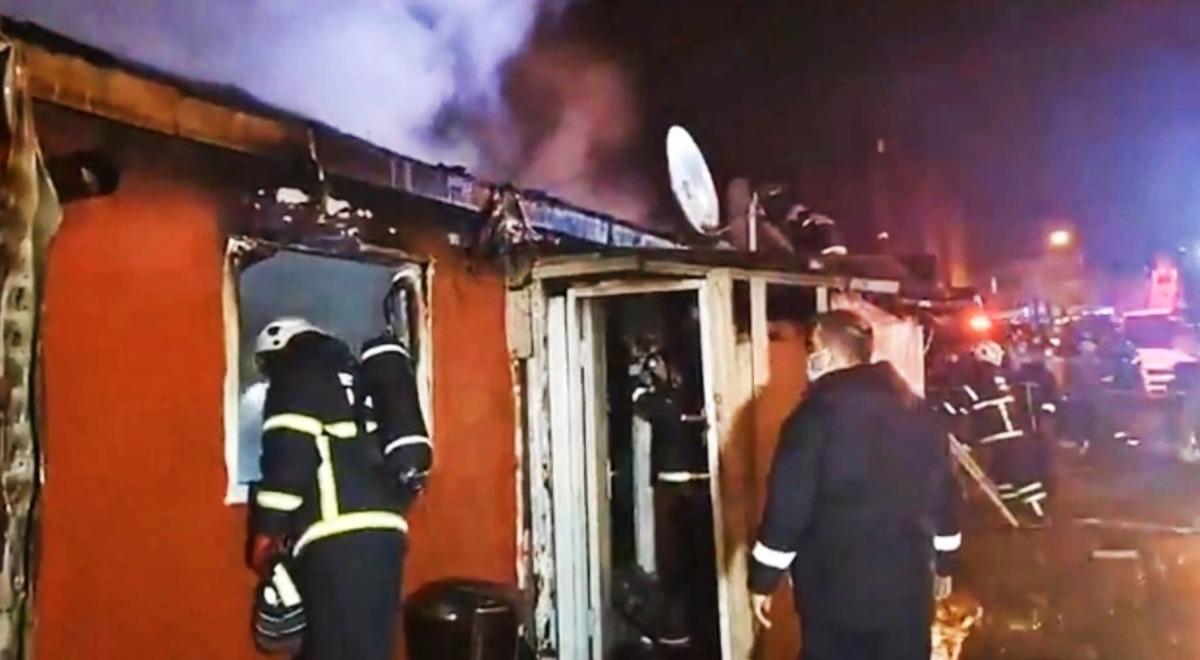 Edirne&rsquo;de ev yangını