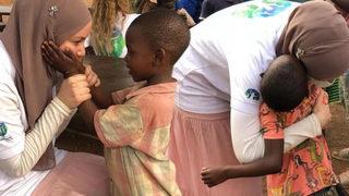 Gamze Özçelik'i duygulandıran ziyaret