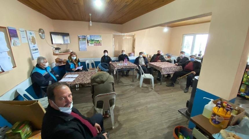 Şaphane&rsquo;de su israfını &ouml;nlemek i&ccedil;in toplantı yapıldı