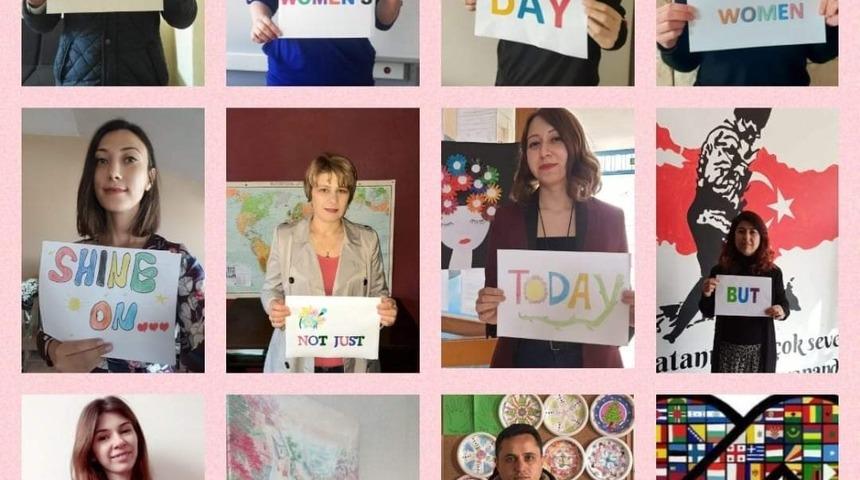 İstiklal Marşımızı yabancı &ouml;ğretmen ve &ouml;ğrencilere okuttular