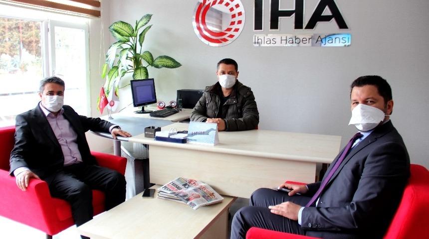 Milletvekili Toprak&rsquo;tan İHA&rsquo;ya ziyaret