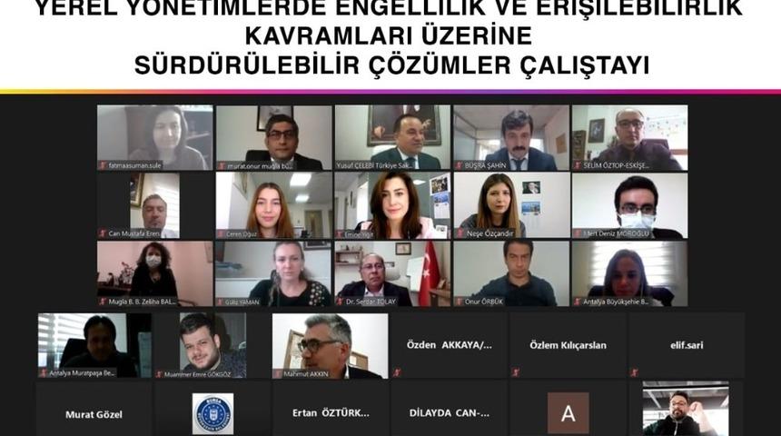 B&uuml;y&uuml;kşehir Belediyesinin online &ccedil;alıştayları s&uuml;r&uuml;yor