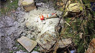 Roket düştü sanıldı, çakmak doldurma tüpünün patladığı anlaşıldı