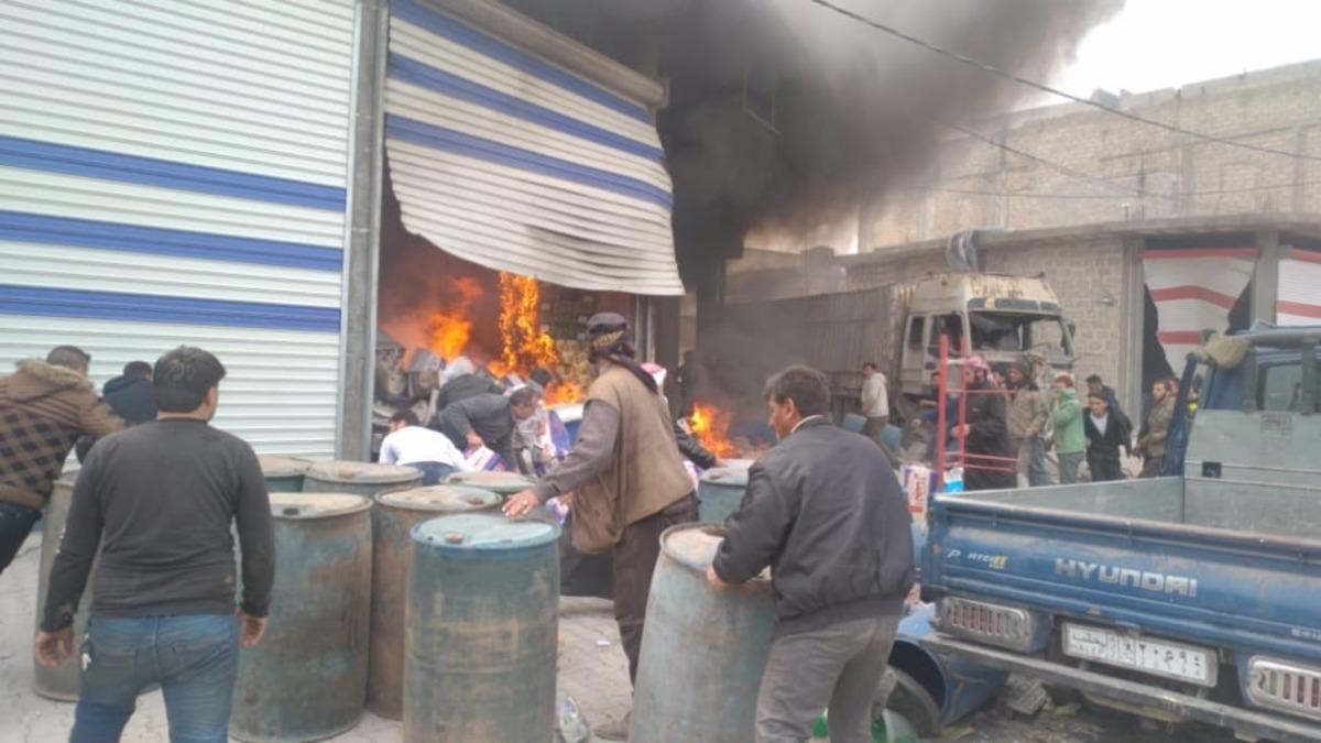 El Bab&rsquo;da patlama: 1 &ouml;l&uuml;, 6 yaralı