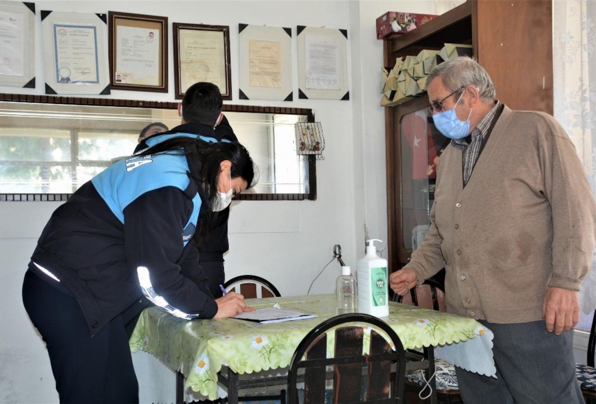 Aliağa&rsquo;da korona vir&uuml;s&uuml; denetimleri