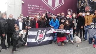 Beşiktaş taraftarından TBF’ye tepki