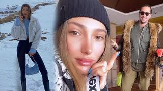 Yaz tatilinden sıkılan Şevval Şahin Erciyes'e gitti!