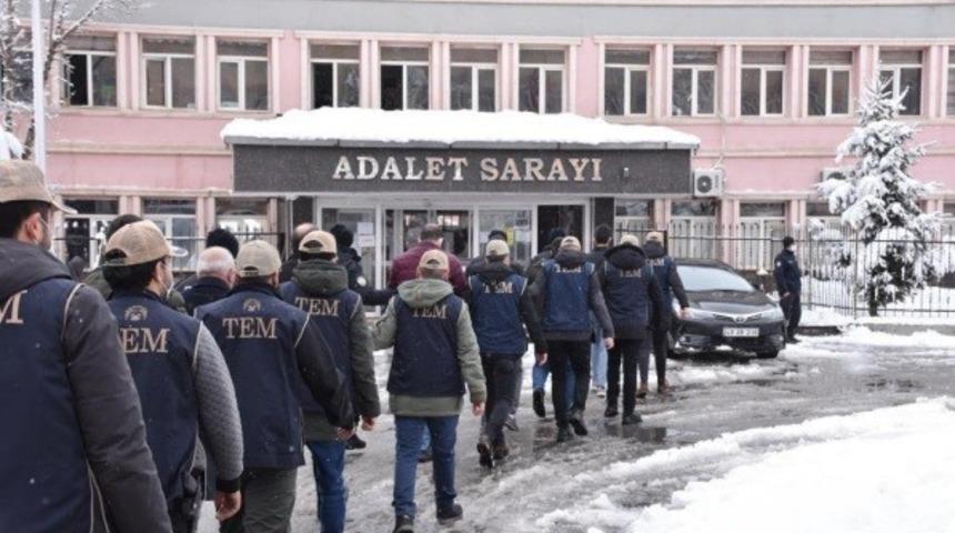 Muş’ta terör operasyonu: 14 gözaltı
