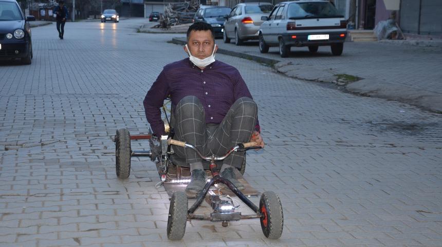 2 bin 500 liraya araba yaptı! Sırada 4x4 var