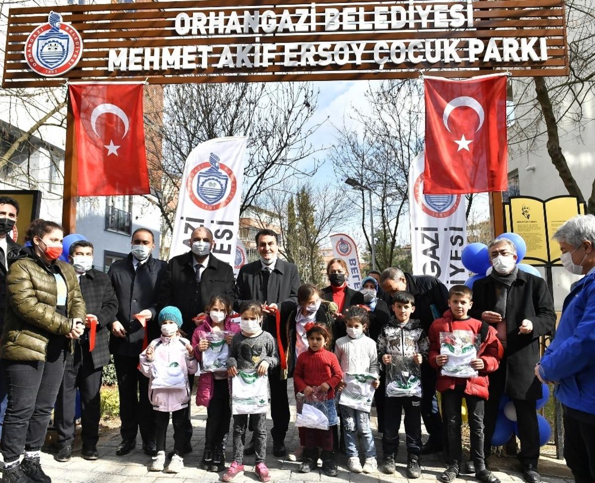 Osmangazi&rsquo;den Orhangazi&rsquo;ye &ccedil;ocuk parkı