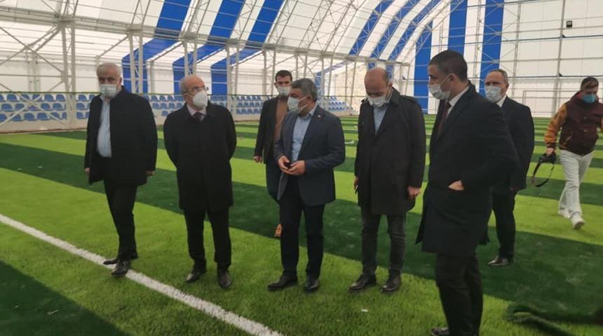 Diliskelesi Spor Tesisi a&ccedil;ılışa hazırlanıyor