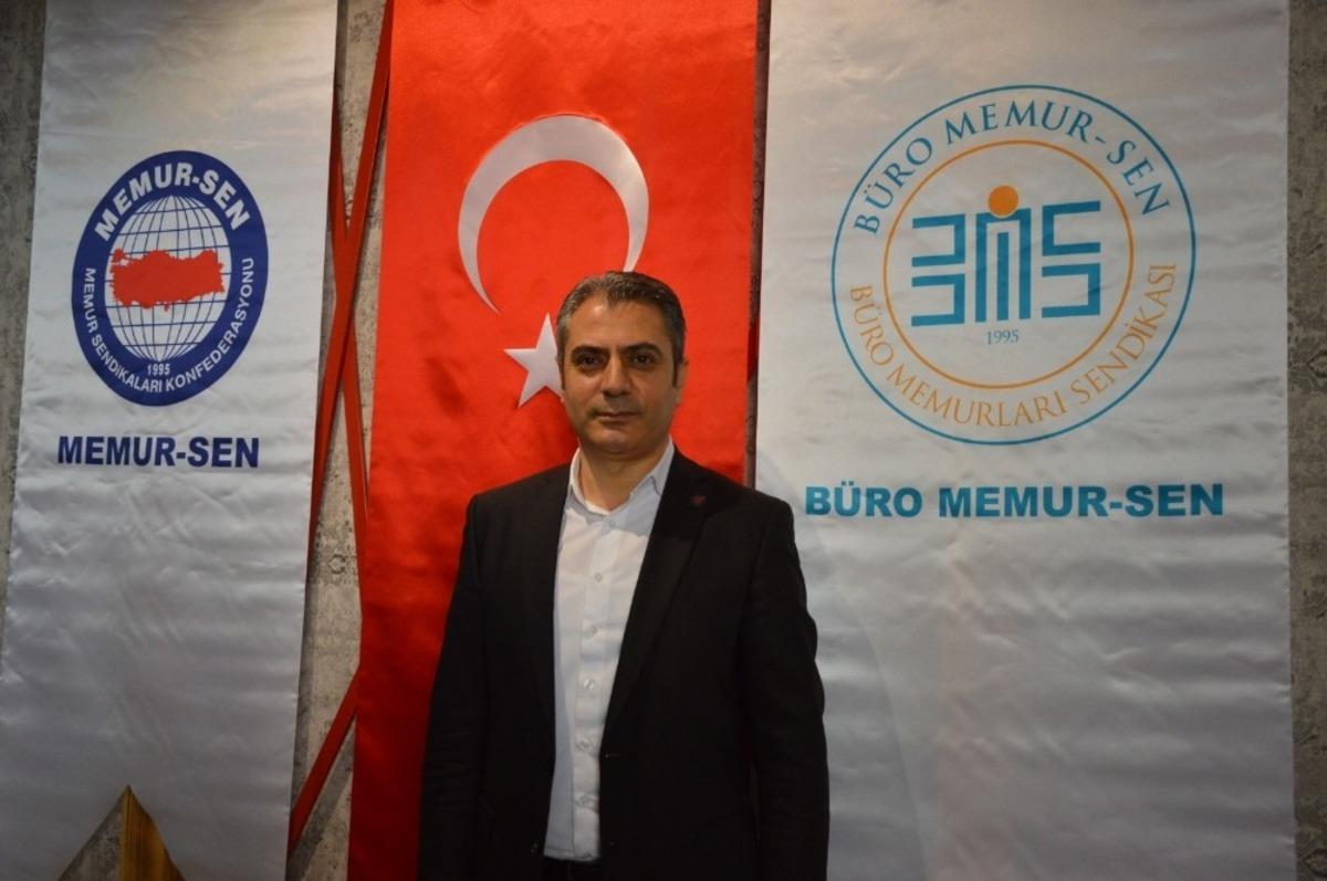 B&uuml;ro Memur-Sen&rsquo;de Murat &Ouml;zkan g&uuml;ven tazeledi