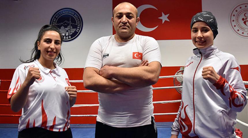 Hayriye ve Zehra'nın Avrupa Kupası hazırlıkları