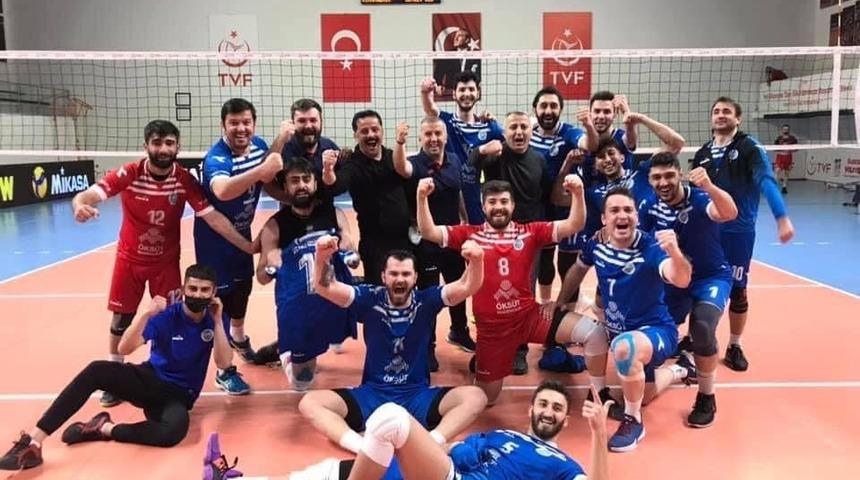 Develi Belediyespor, finalin ilk ma&ccedil;ında galip geldi