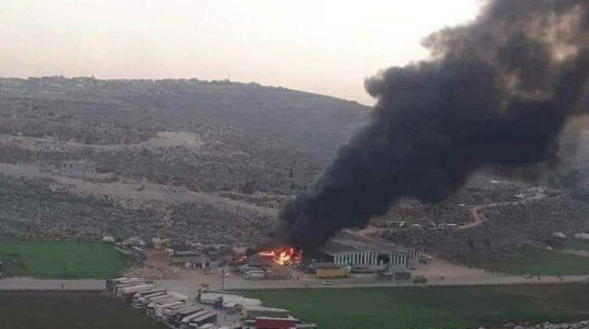 İdlib kırsalına hava ve füze saldırısı