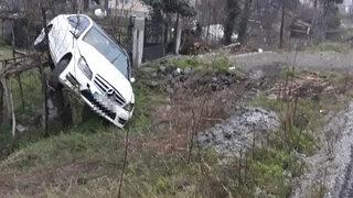 AK Parti ilçe başkanlarının içinde bulunduğu araç kaza yaptı: 2 yaralı