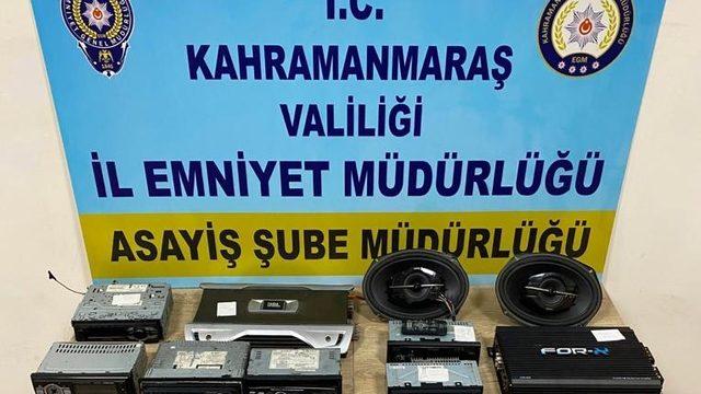 Kahramanmaraş’ta oto hırsızlıklarına 3 yakalama