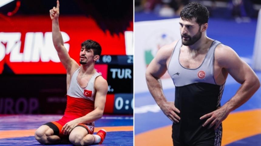 Milli güreşçilerden 1 altın 1 bronz madalya