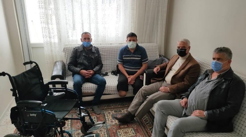 Engelli vatandaşın feryadına Başkan Bilgin yetişti