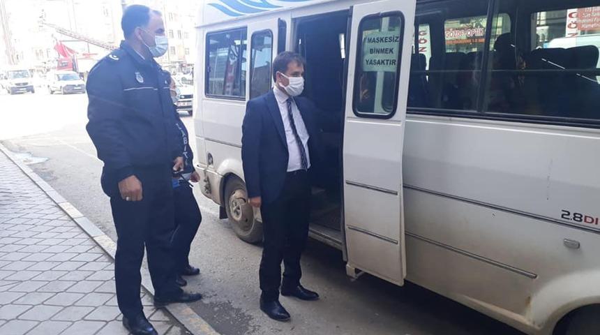 Iğdır&rsquo;da COVID-19 denetimleri devam ediyor