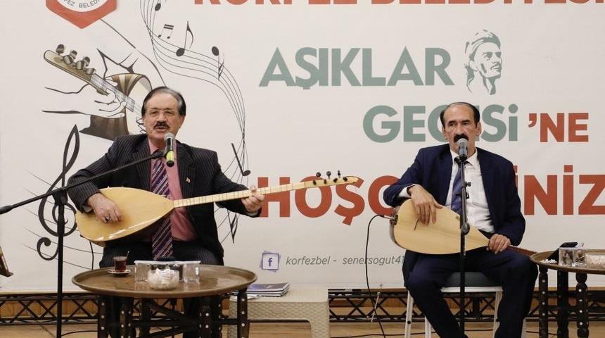K&ouml;rfez&rsquo;de &rsquo;Aşıklar Gecesi&rsquo; d&uuml;zenlendi