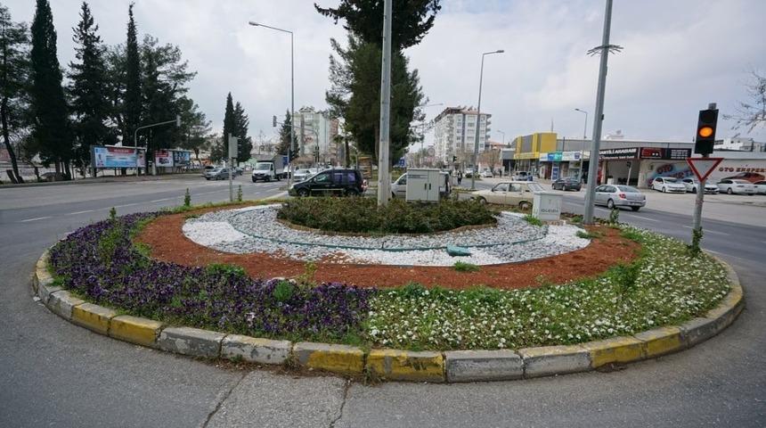 Adıyaman’daki kavşaklar ilkbahara hazır