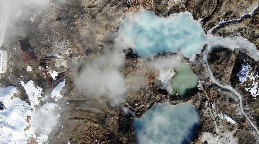 Diyadin Kaplıcaları şifa arayanların her mevsim uğrak yeri oluyor