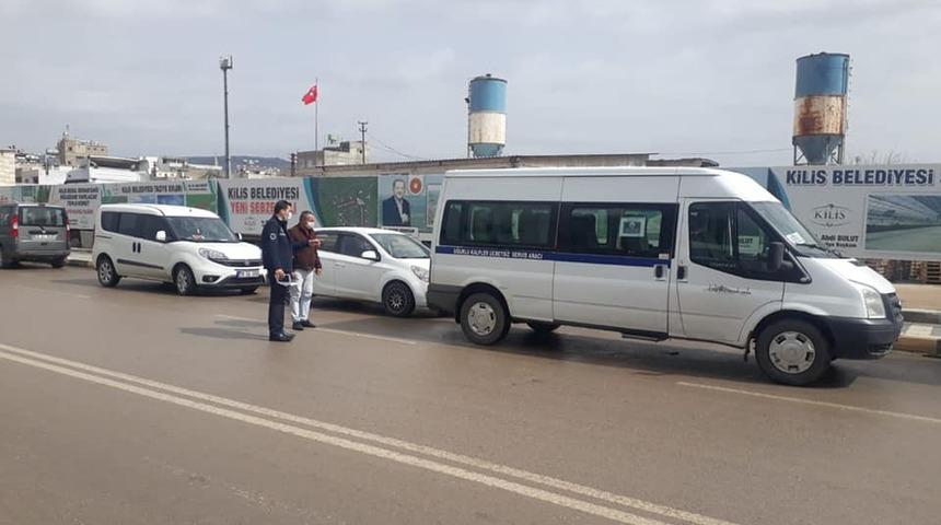 Kilis&rsquo;te servisler denetlendi