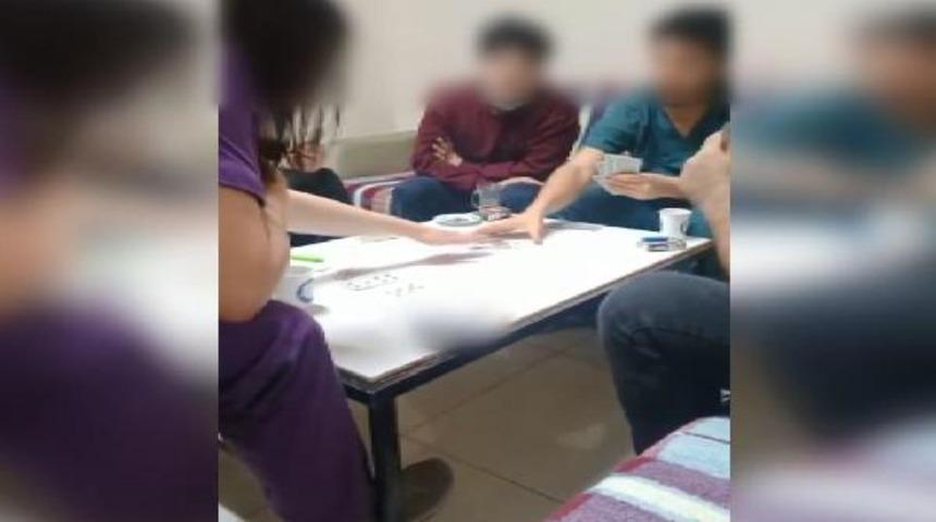 Hastanede ‘kumar’ skandalında yeni görüntüler ortaya çıktı