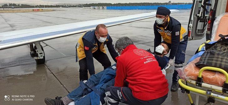 Uçak ambulans Hızır gibi yetişti G2