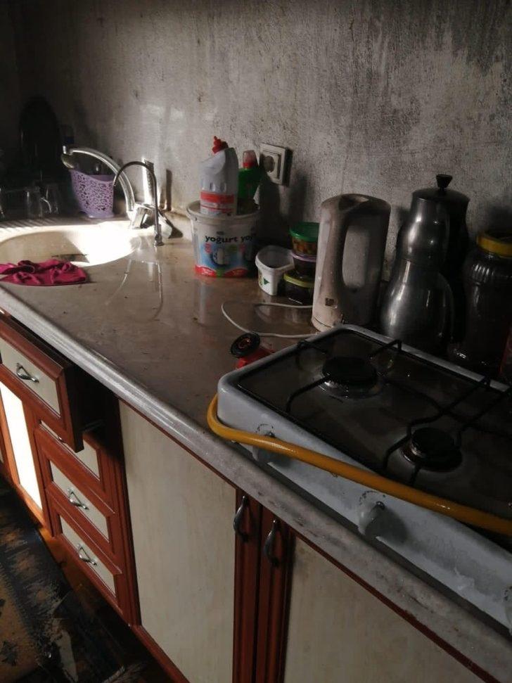 Müstakil evde çıkan yangın ucuz atlatıldı G2