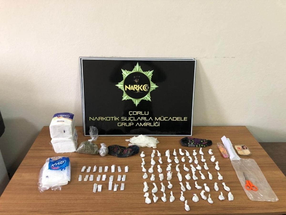 Tekirdağ&rsquo;da uyuşturucu operasyonu: 4 g&ouml;zaltı
