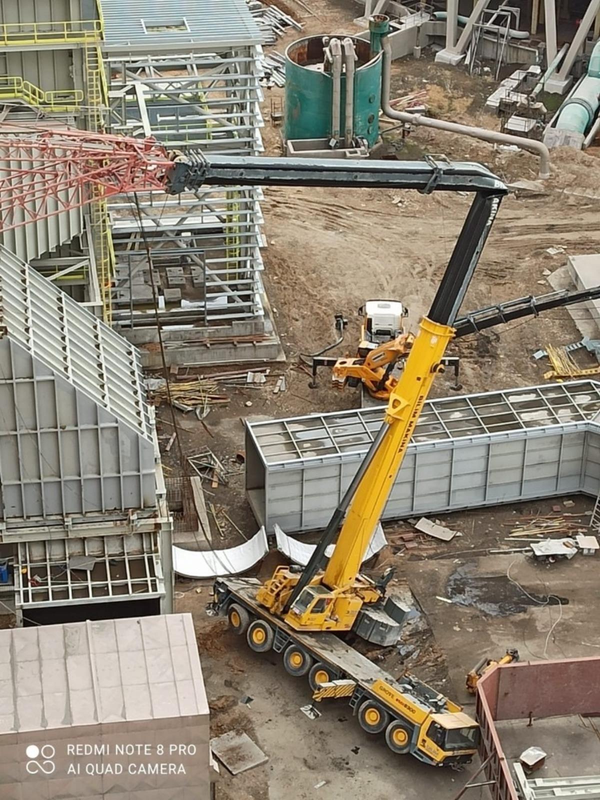 Termik santralde faciadan d&ouml;n&uuml;ld&uuml;