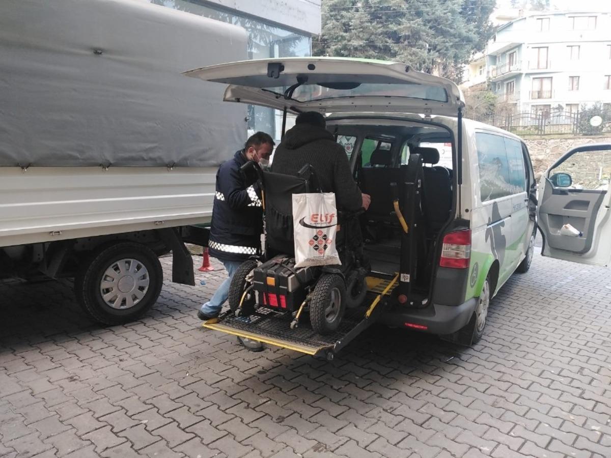 Giresun Belediyesi tarafından evde bakım hizmeti veriliyor