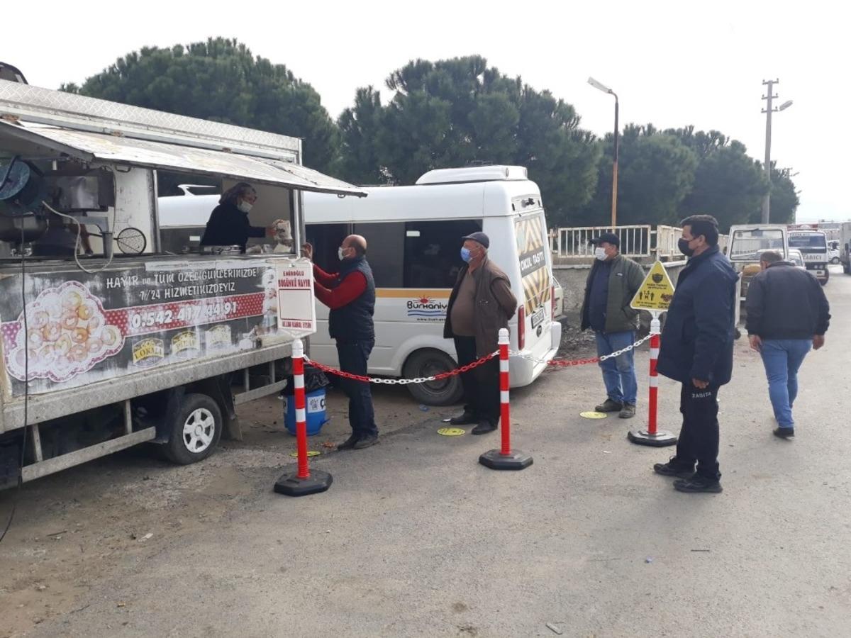 Burhaniye Belediyesi lokmacılık faaliyetlerini denetledi